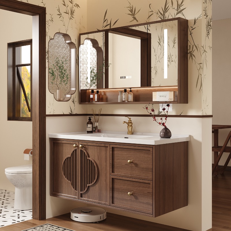Home Bathroom Vanity Combo - Armário moderno de luxo, gavetas de