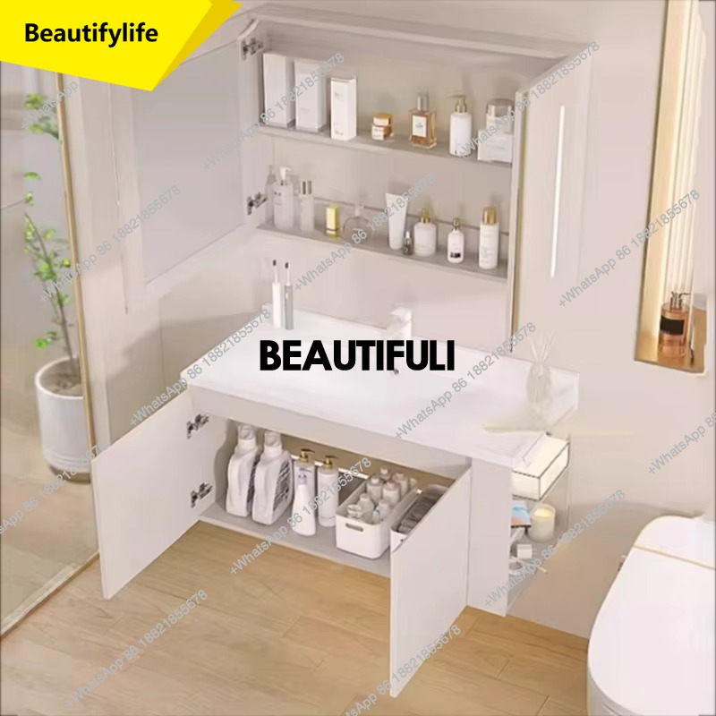 Home Bathroom Vanity Combo - A17 espelho de banheiro armário de