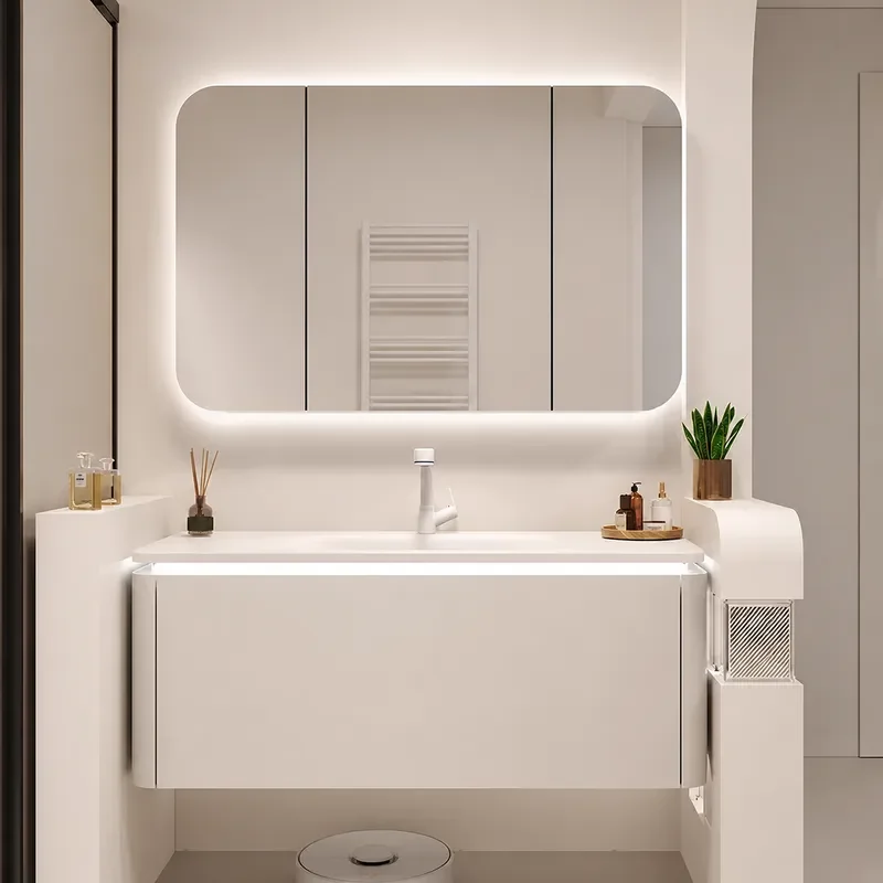 Home Bathroom Vanity Combo - Conjunto de Armário de Banheiro com