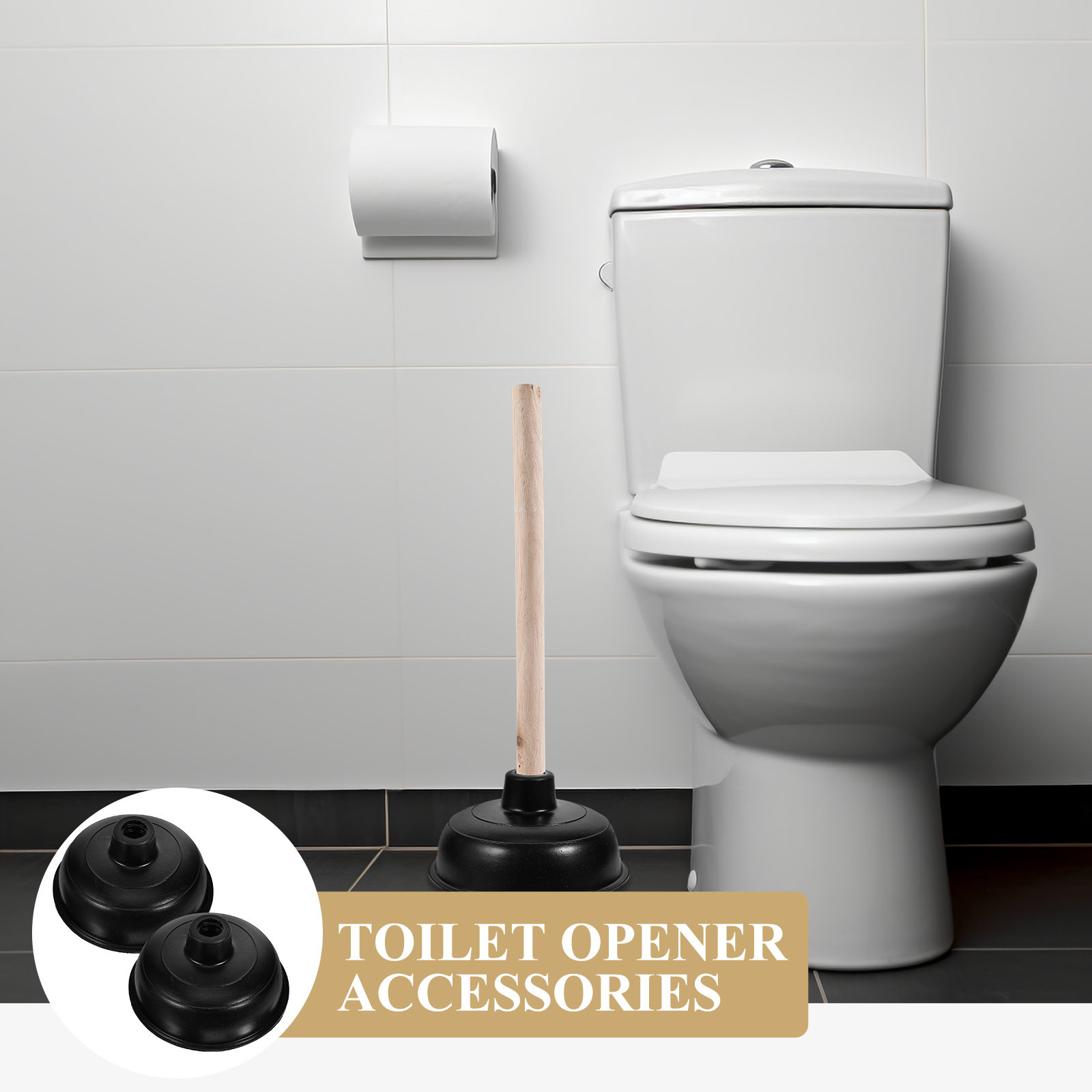 2 Peças de Cabeça de Borracha  - Plunger Toilet avaliação e preço
