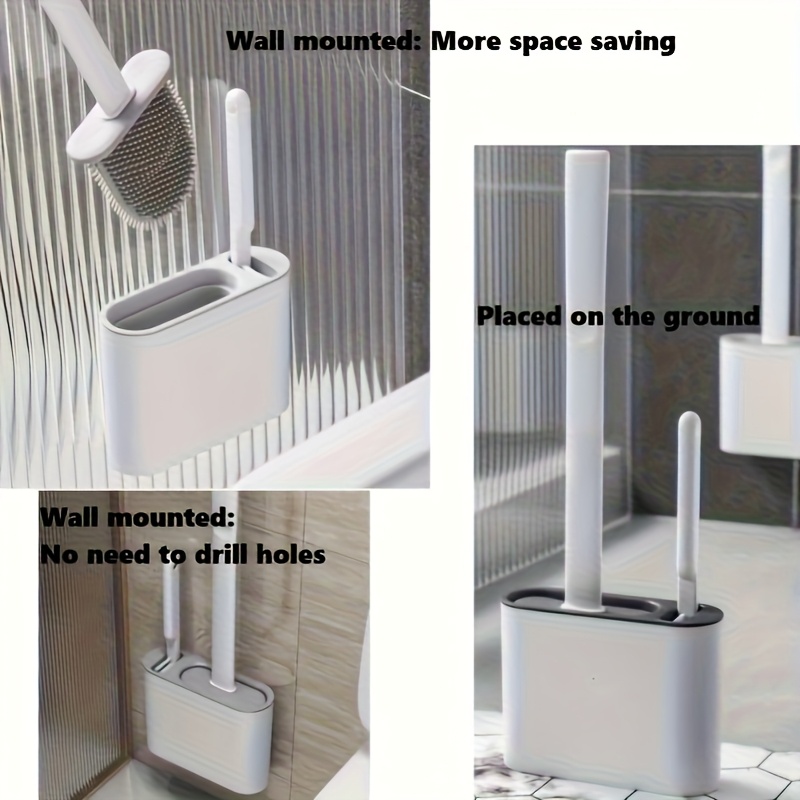Conjunto de Escova Sanitária d - Home Bathroom Organizer avaliação e preço