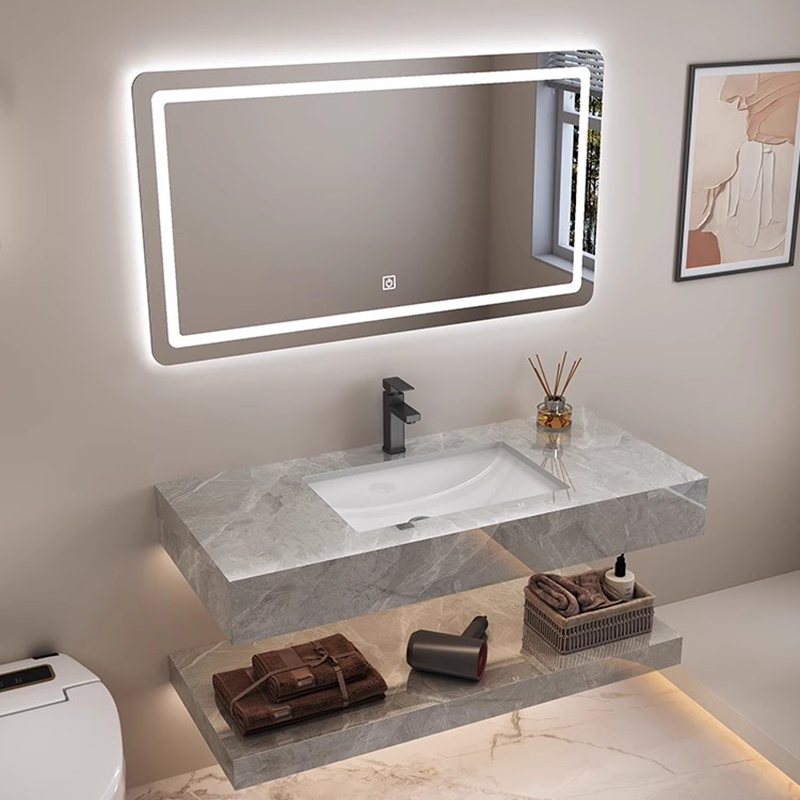 Armários Vintage com Divisória - Home Bathroom Vanity Combo avaliação e preço
