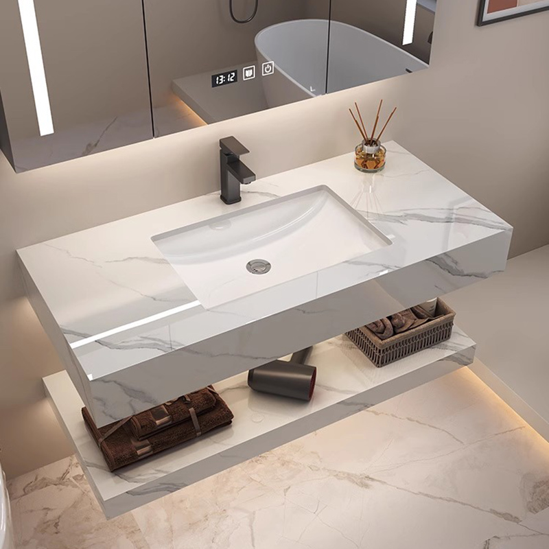 Armários Vintage com Divisória - Home Bathroom Vanity Combo avaliação e preço
