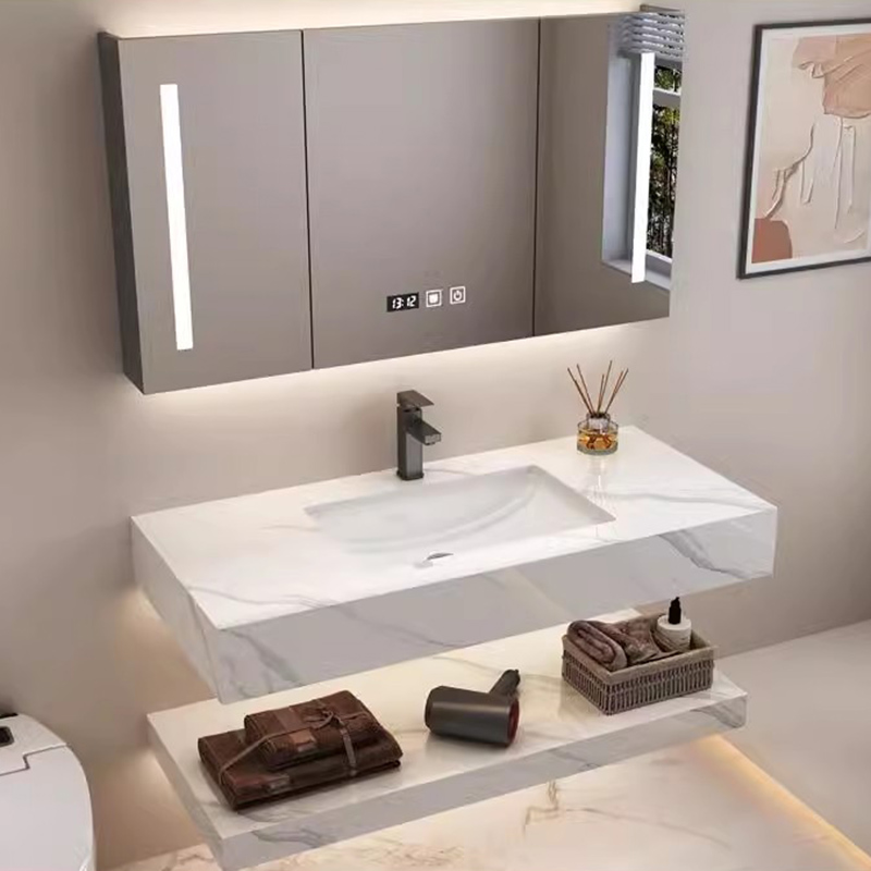 Armários Vintage com Divisória - Home Bathroom Vanity Combo avaliação e preço