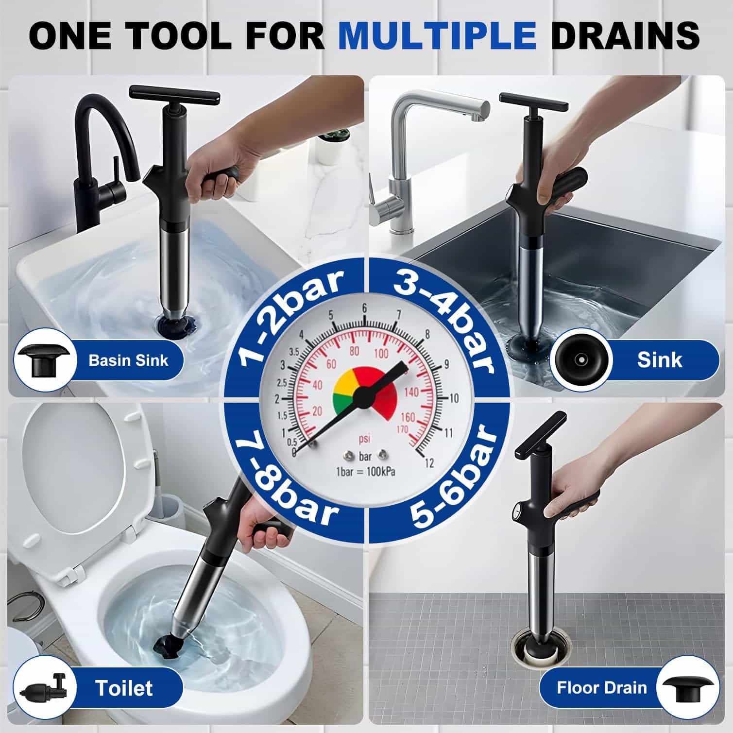 Desentupidor de Sanita, Desent - Plunger Toilet avaliação e preço