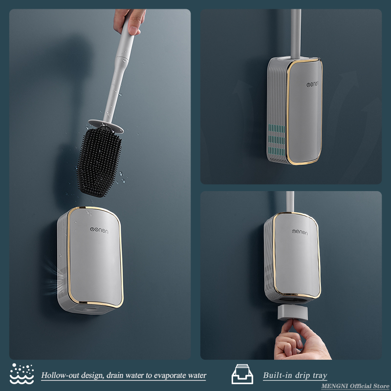 Mengni-luxo escova de toalete  - Plunger Toilet avaliação e preço