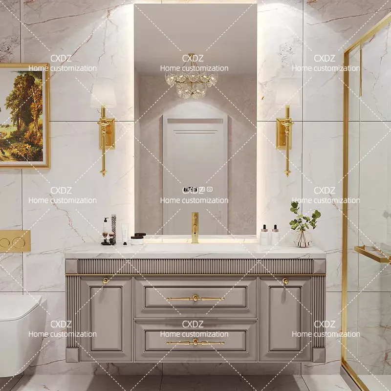 Gabinete de Banheiro com Lavat - Home Bathroom Vanity Combo avaliação e preço