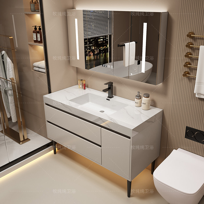 Armário de Banheiro Moderno co - Home Bathroom Vanity Combo avaliação e preço